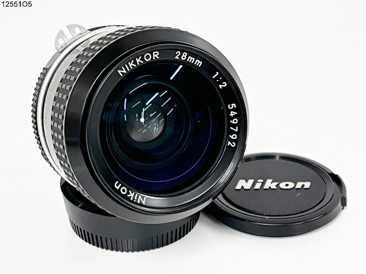 Nikon F3 一眼レフカメラ Nikkor 28mm f2.8 レンズセット 交換レンズ