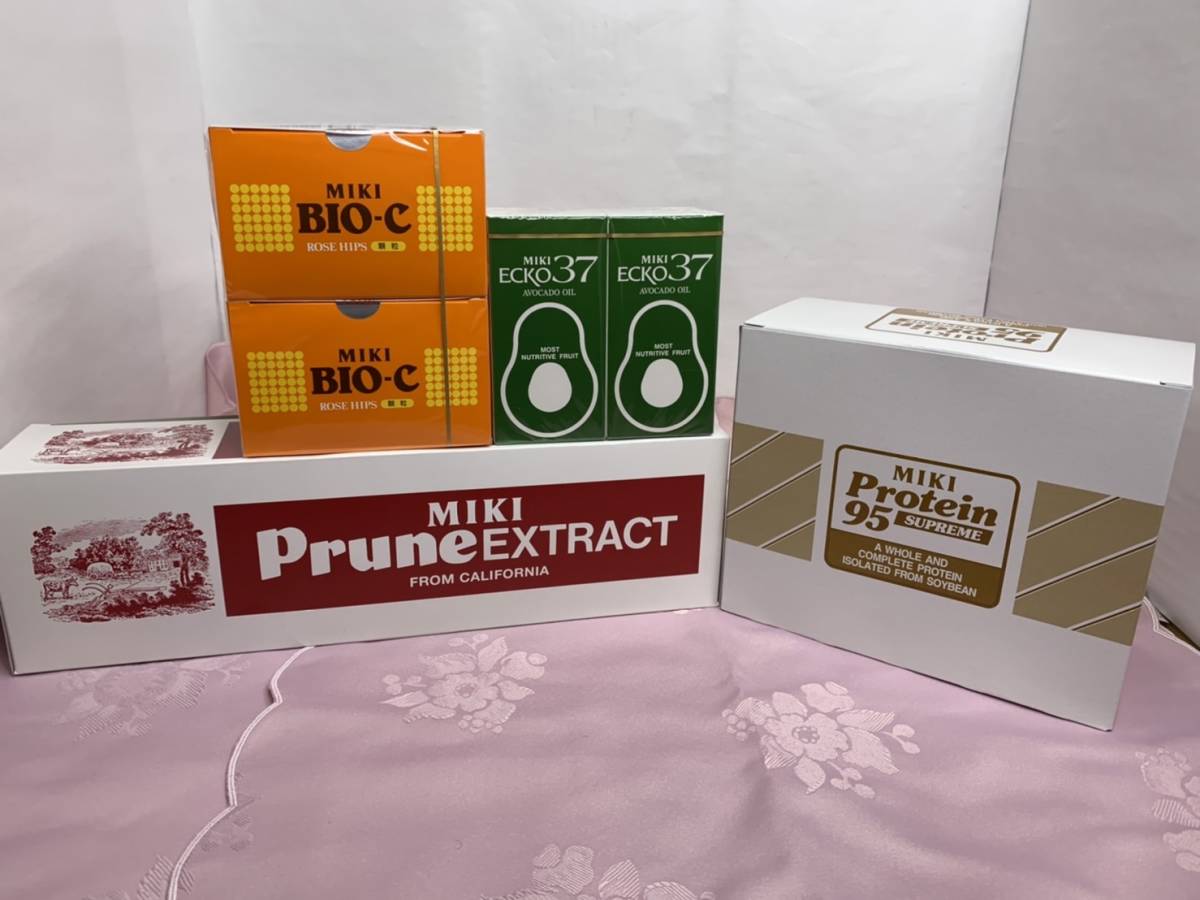 バランスセット ミキプルーン プロテイン エコー バイオC 各1 バランスセット ミキプルーン プロテイン エコー バイオC 各1