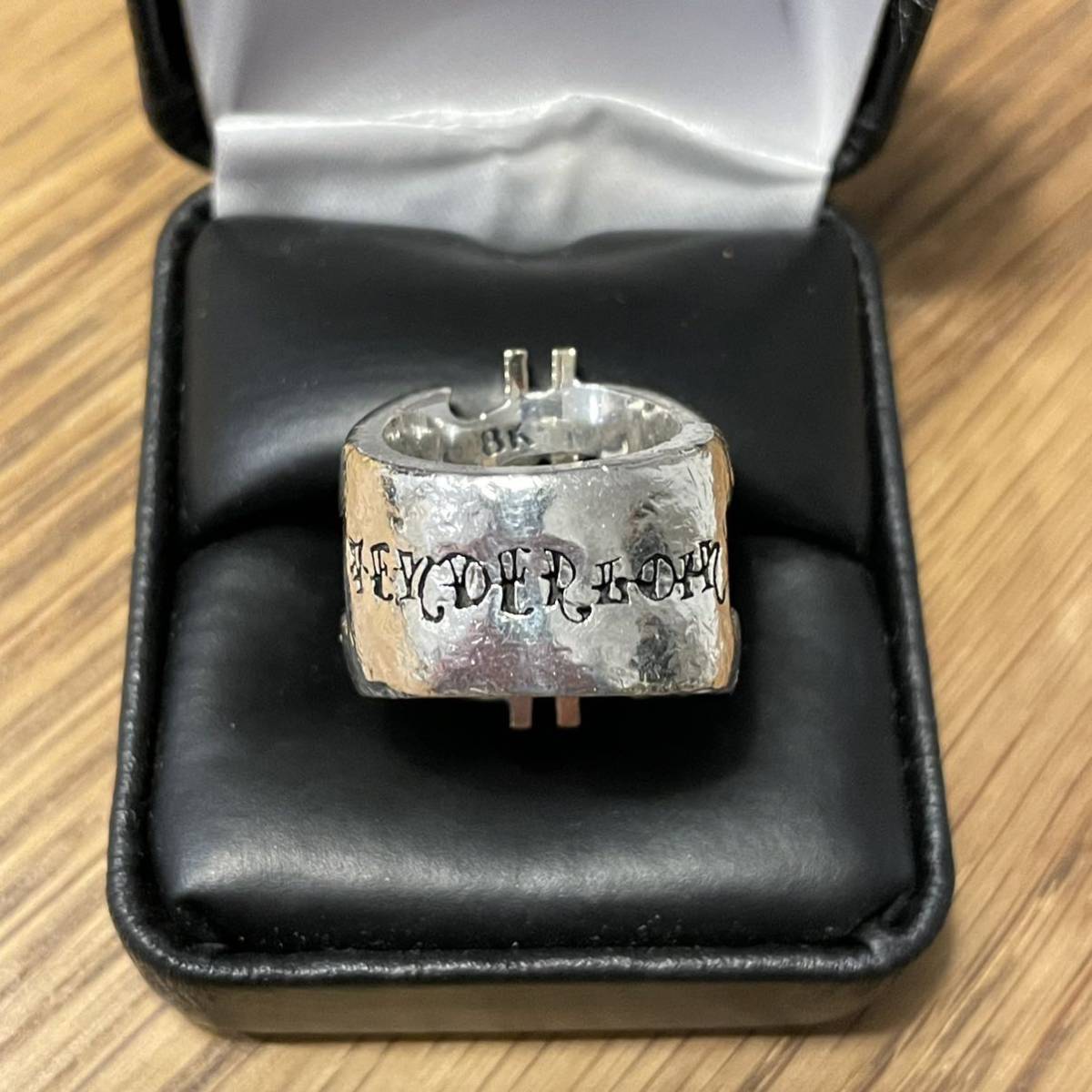 TENDERLOIN 8K&SILVER 925 ダイヤ入り ダラーリング 9〜10号 チックサイズ