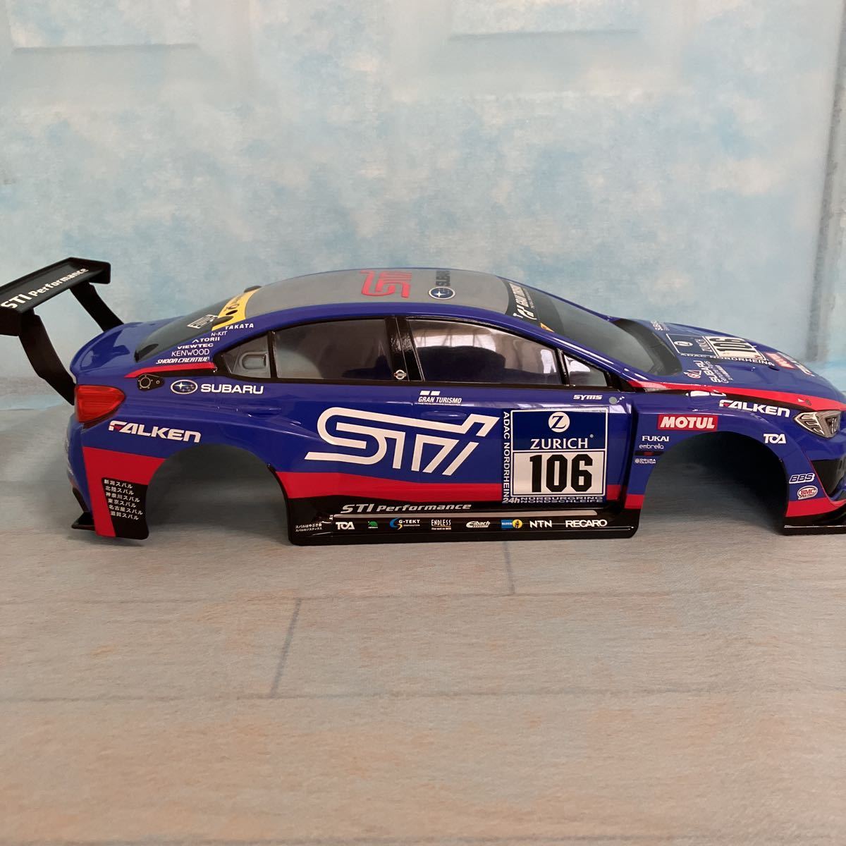 タミヤ】【TAMIYA】SUBARU WRX STI NBRチャレンジ ボディ(51593) 1／10
