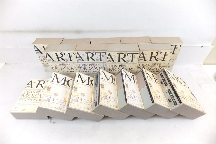▽ COMPLETE MOZART EDITION 16組 モーツァルト全集 小学館 CD 中古