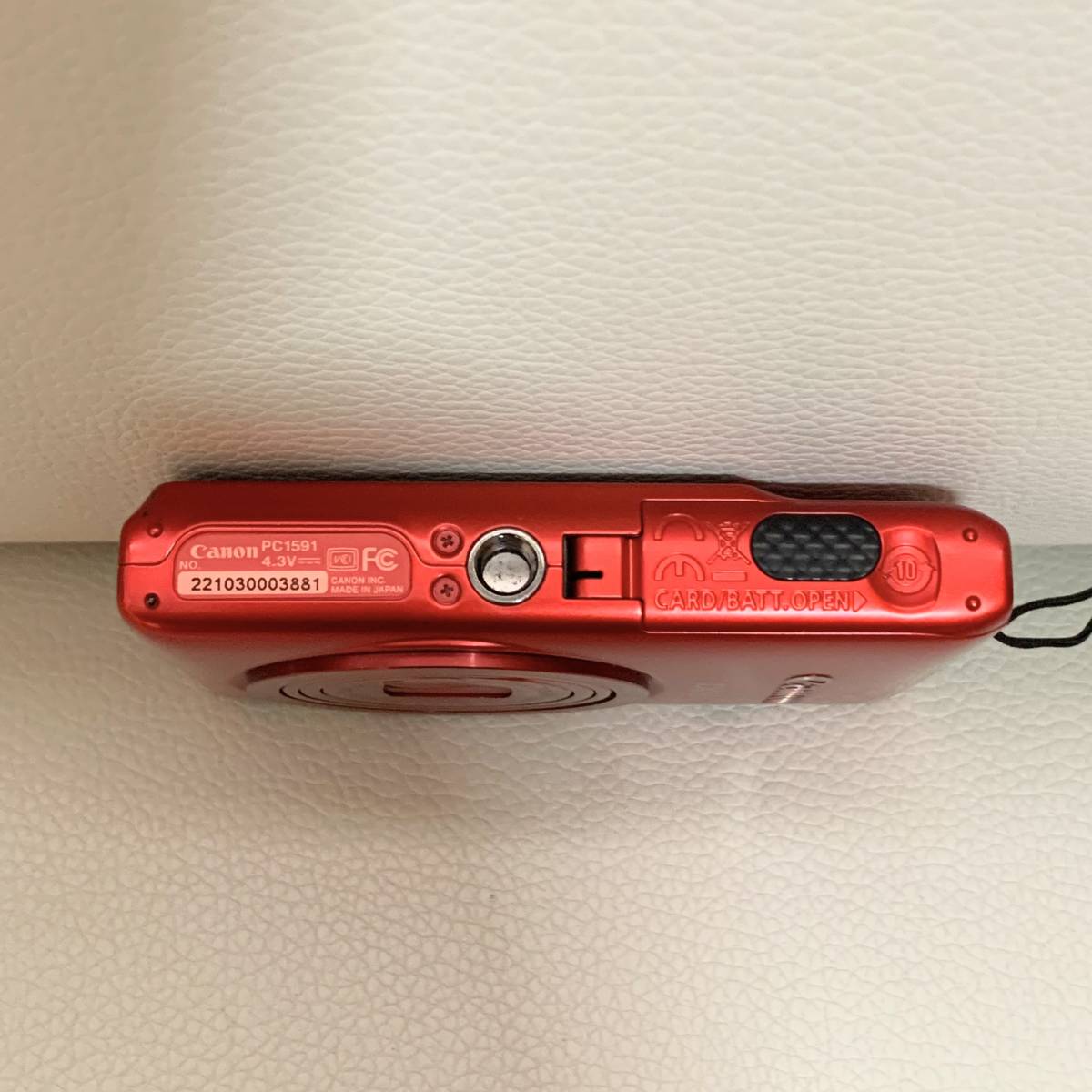 美品 Canon キャノン IXY 410F 赤 レッド デジカメ デジタルカメラ 