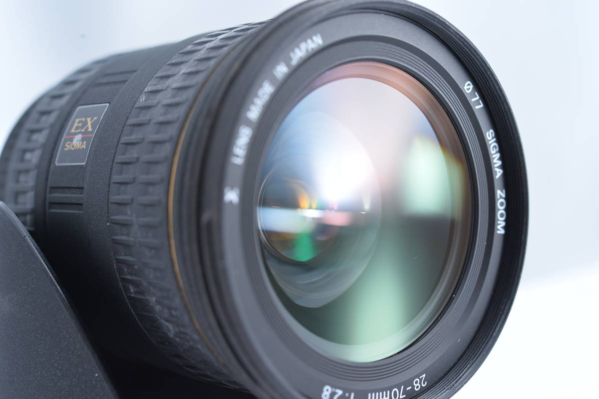 2516 SIGMA 28-70mm F2.8 EX aspherical Canon EFマウント シグマ