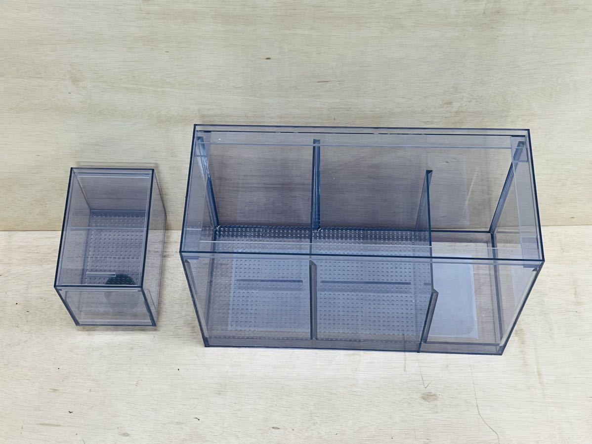 三層濾過槽 900×300×高さ300mm ウールボックス付