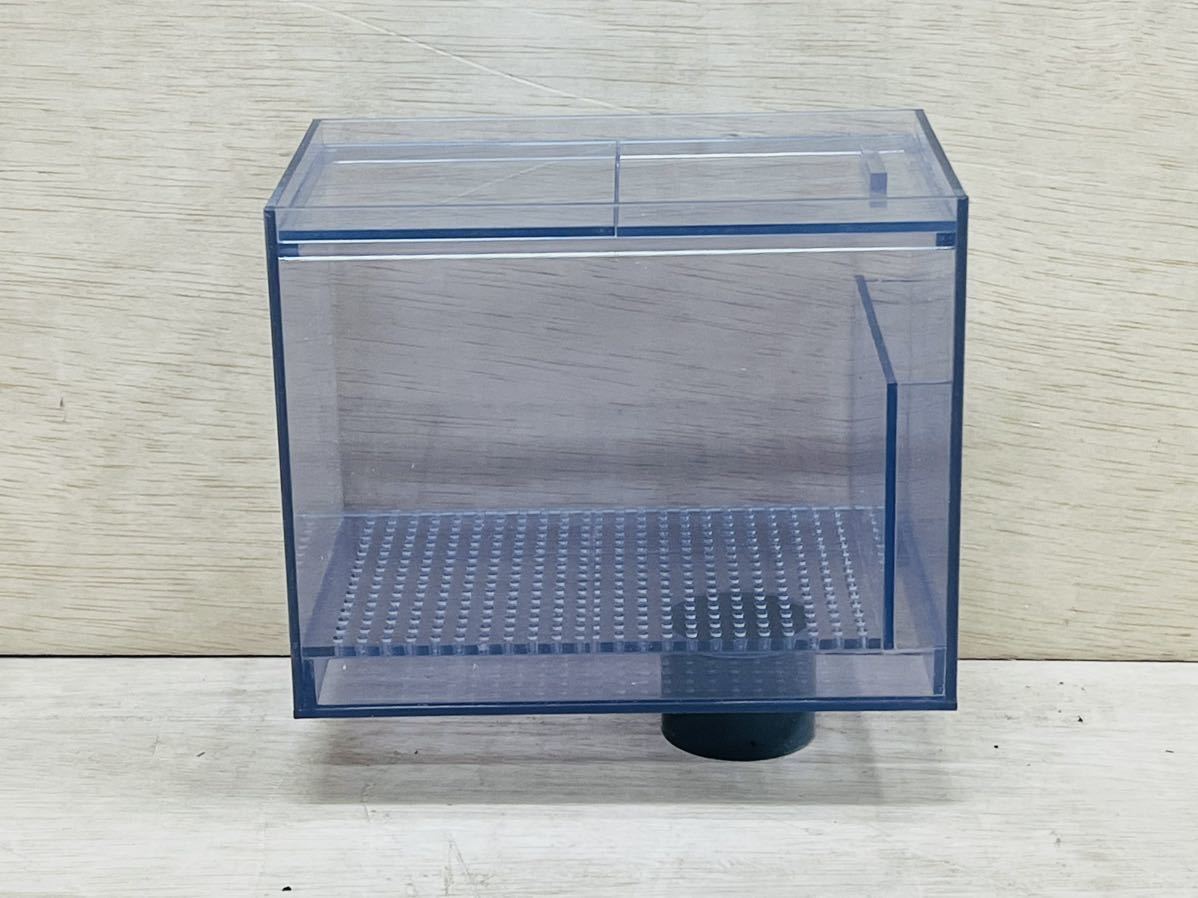 一台限定450×300×300オーバーフロー水槽用塩ビ三層濾過槽+ウールBOX