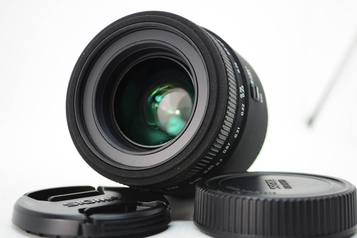 50mm F2.8 MACRO シグマ SIGMA EX DG キヤノン用 フルサイズ 単焦点