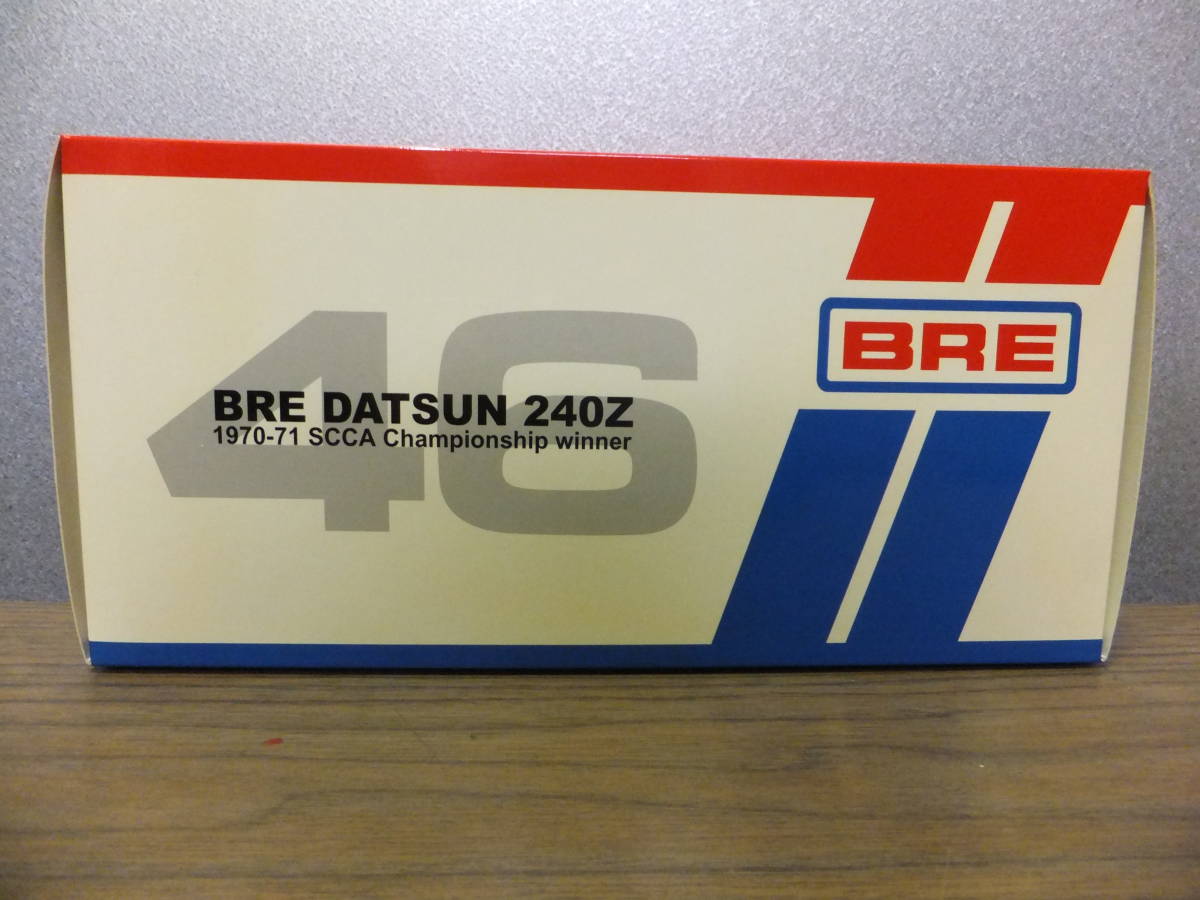 1/18 京商 BRE DATSUN 240Z NO 46 撮影のみ開封 BRE 240Z 1⁄