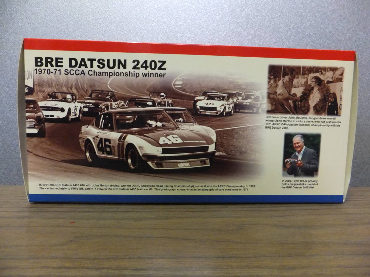 1/18 京商 BRE DATSUN 240Z NO 46 撮影のみ開封 BRE 240Z 1⁄
