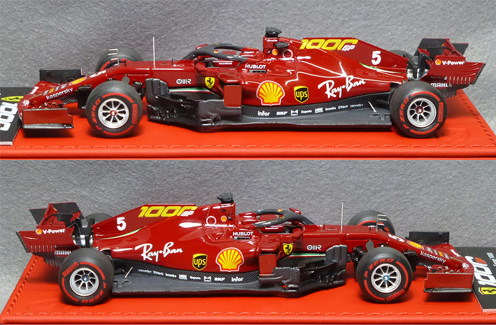 ブラーゴ 1/18 フェラーリ SF1000 #5 2020 S.ベッテル 2020 Ferrari