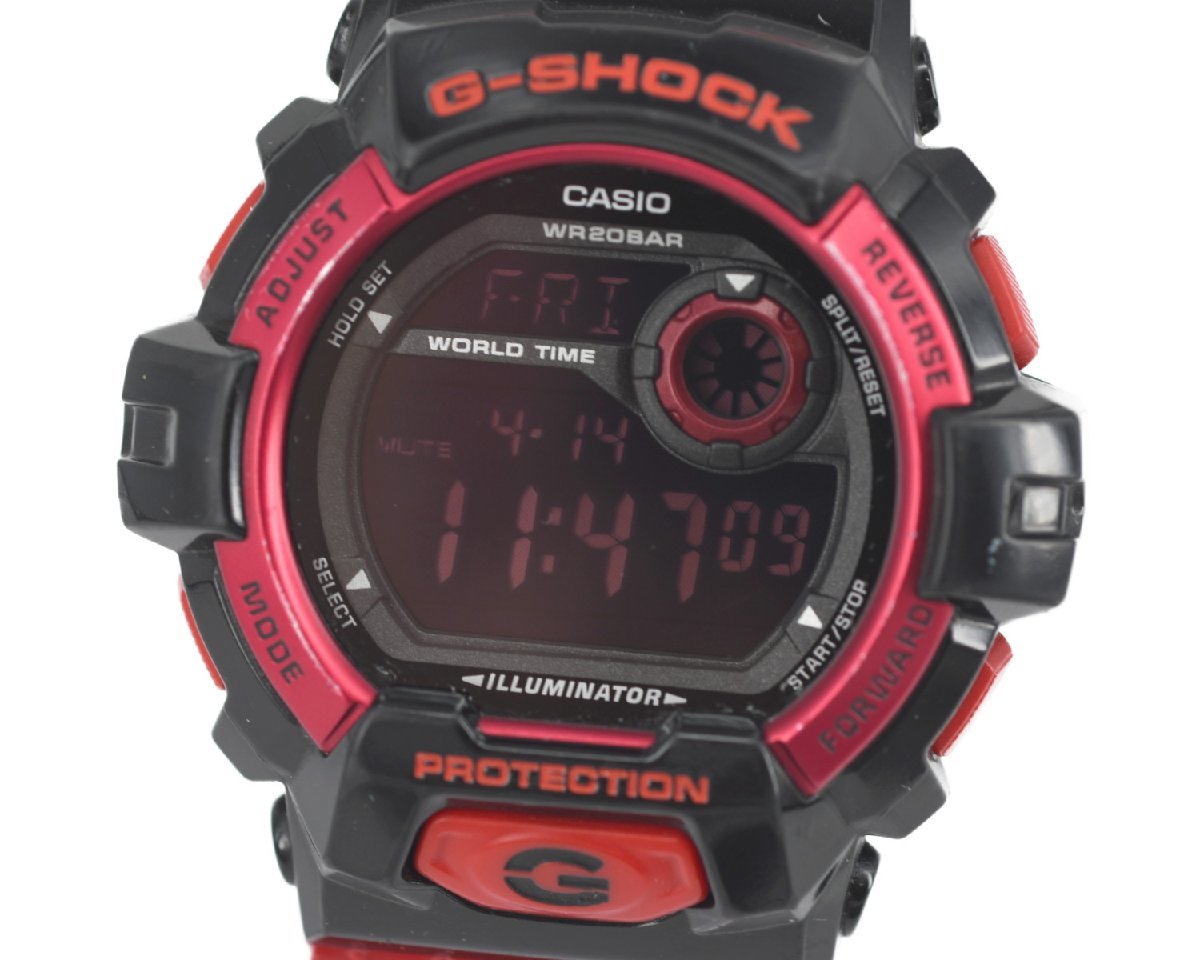 中古品] 稼働品【CASIO】カシオ G-SHOCK G-8900SC-1RJF クレイジー 