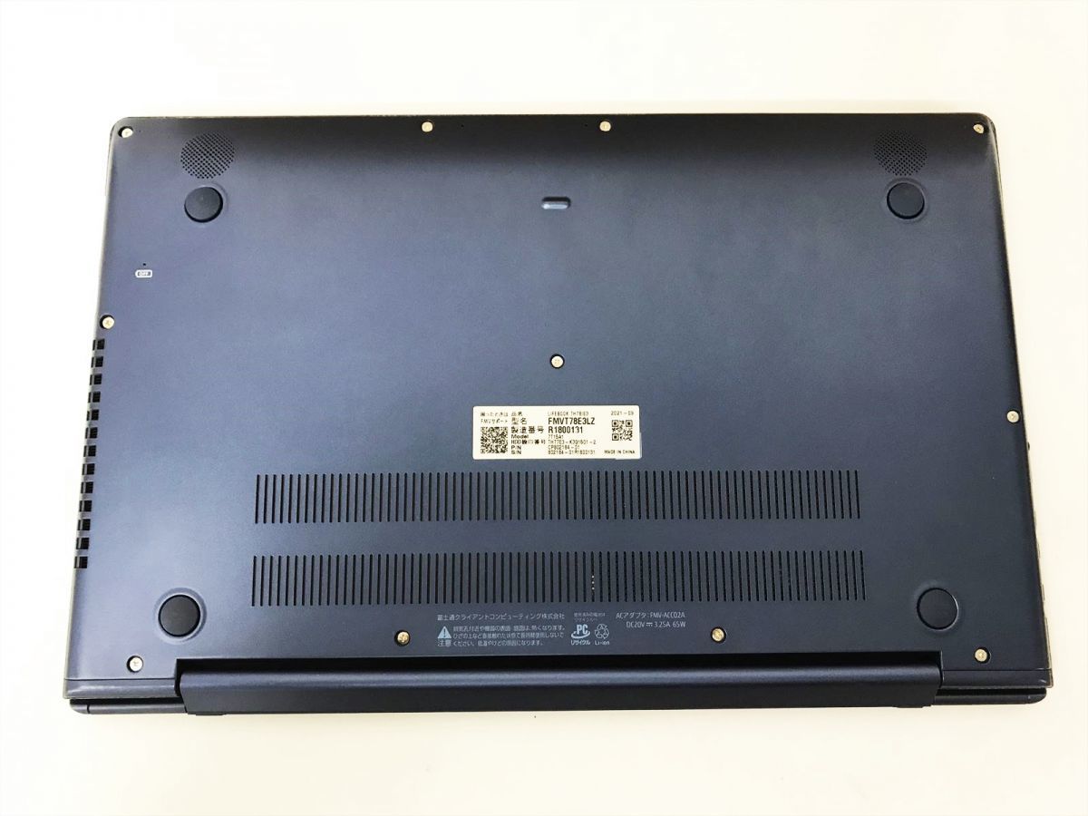 FMVT78E3LZ 15.6型FHDノートPC Windows11 i7-1165G7 Iris Xe 16GB