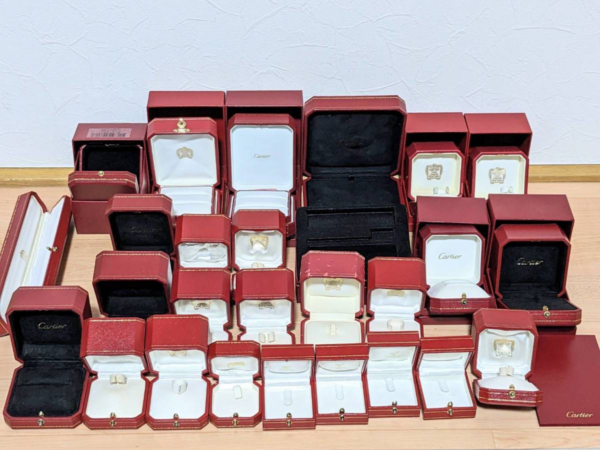 Qk1 まとめ売り!! Cartier カルティエ 箱 空箱 ケース ボックス 純正
