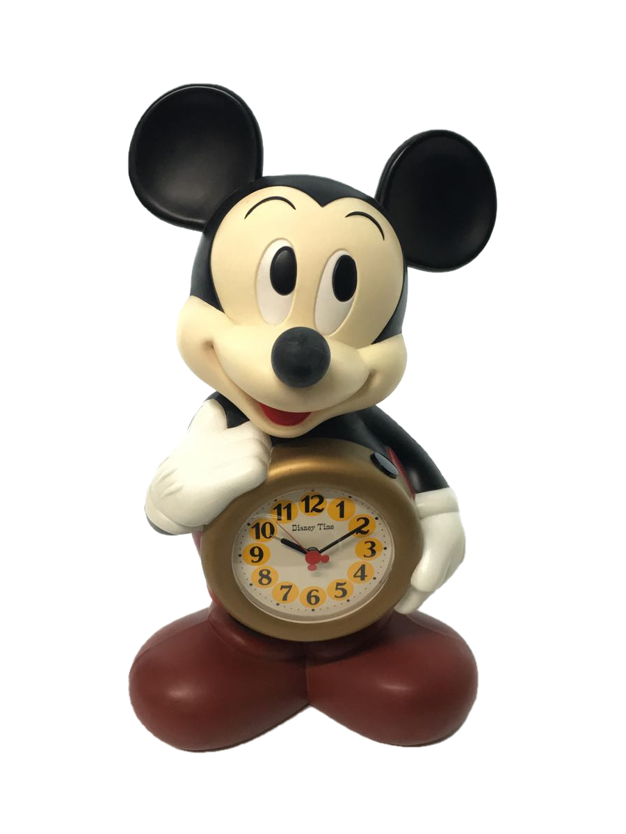 Disney◆ミッキーマウス/おしゃべり目覚まし時計/ディズニータイム／ヴィンテージ