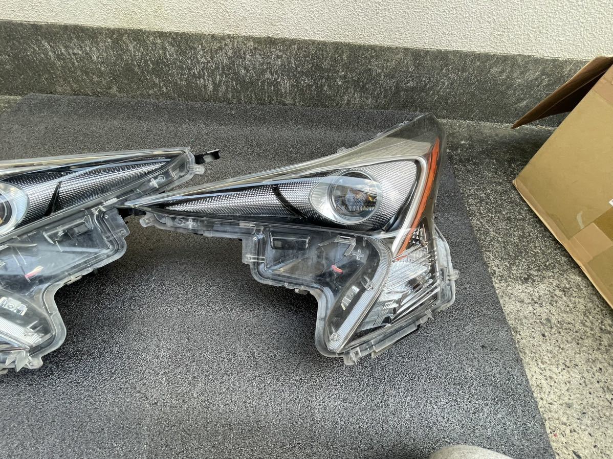 トヨタ プリウス 50 zvw50 前期 28年式 ヘッドライト assy 左右セット