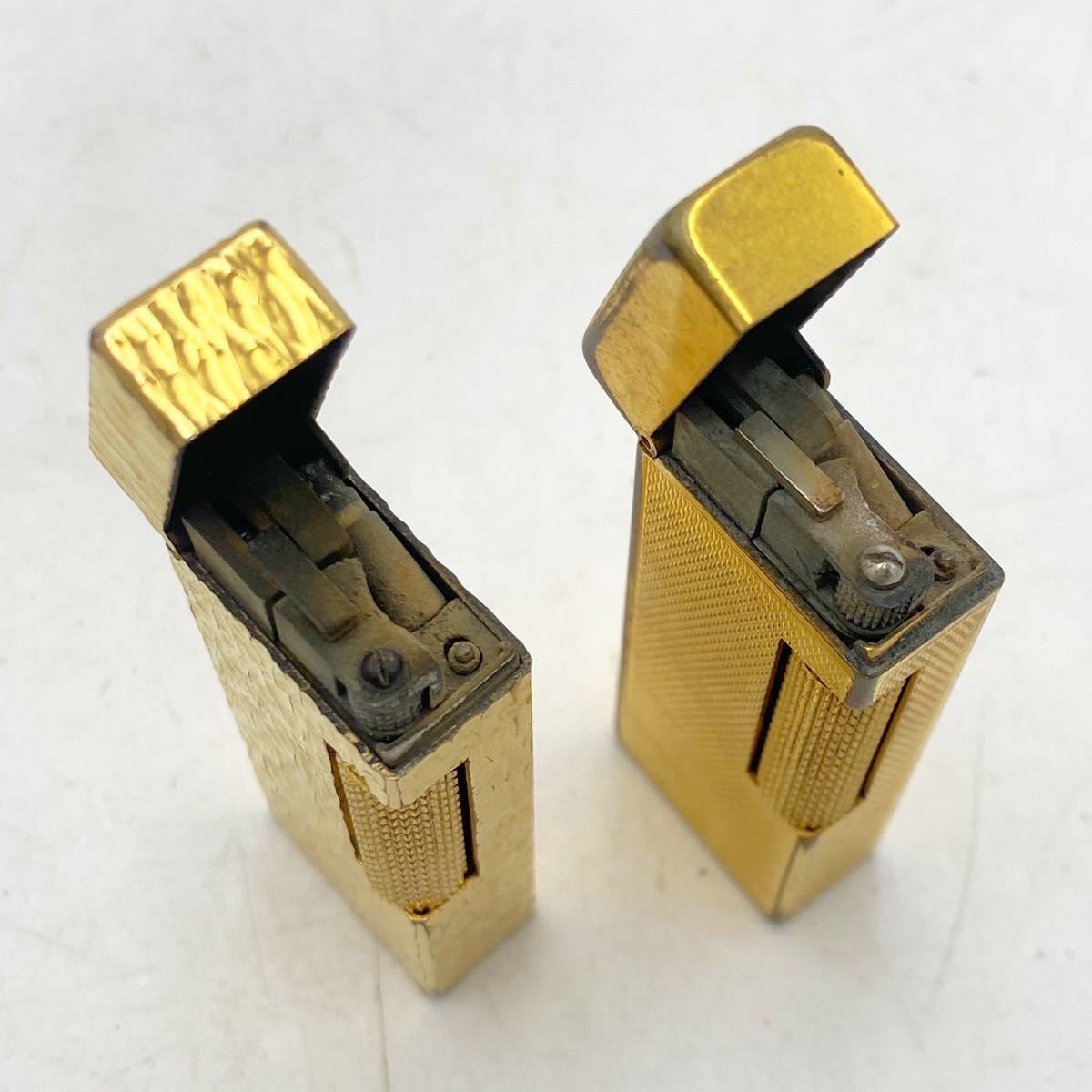 dunhill ダンヒル ライター ローラーガスライター ゴールドカラー 金色