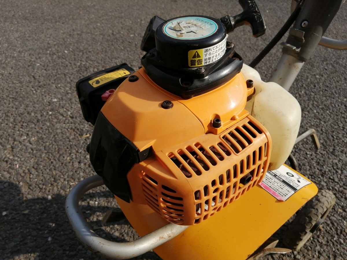 ジャンク品】中古品 RYOBI リョービ 小型 耕運機 RCVK-4200