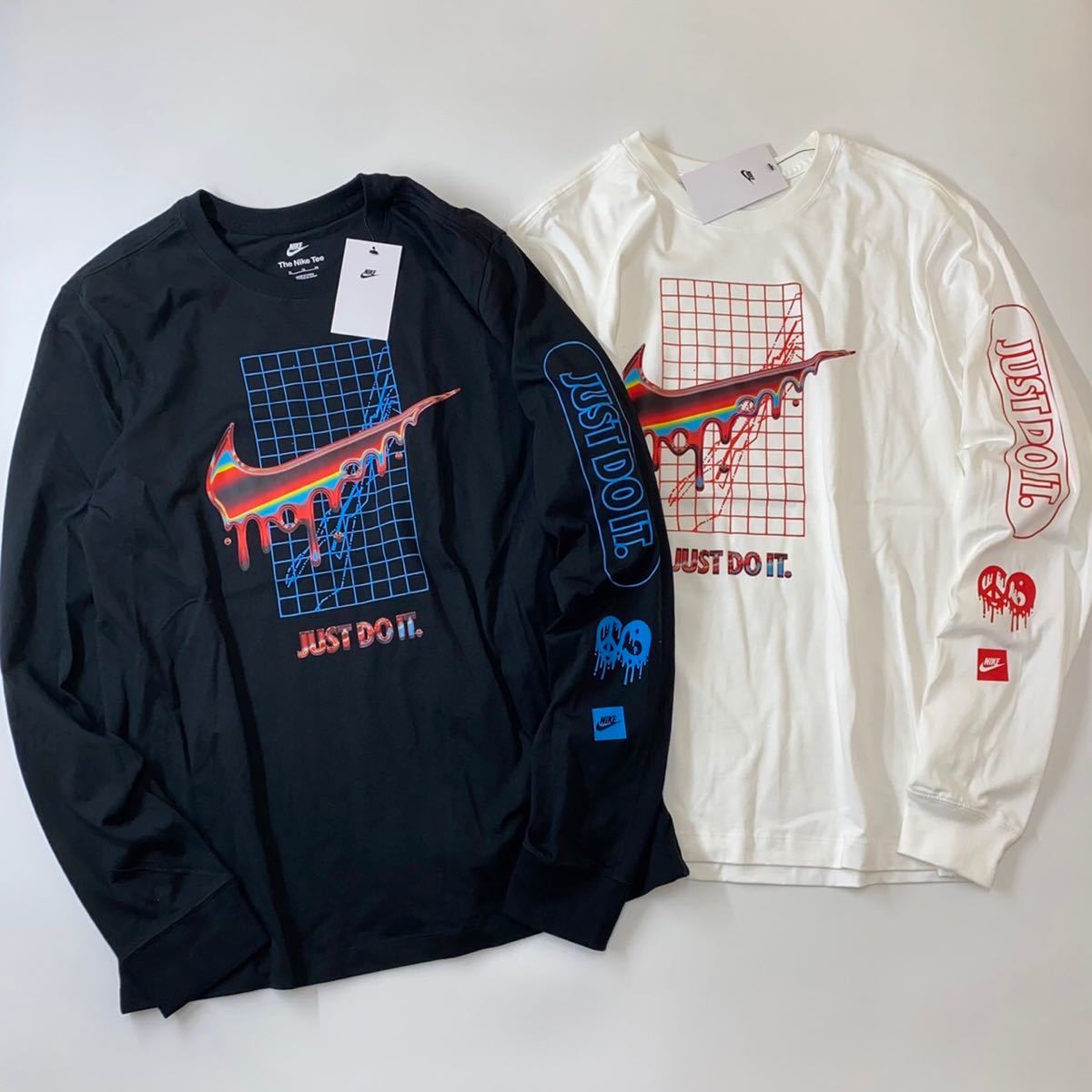 NIKEナイキ ロングスリーブ Tシャツ コットン 2枚セット DR8075-010 