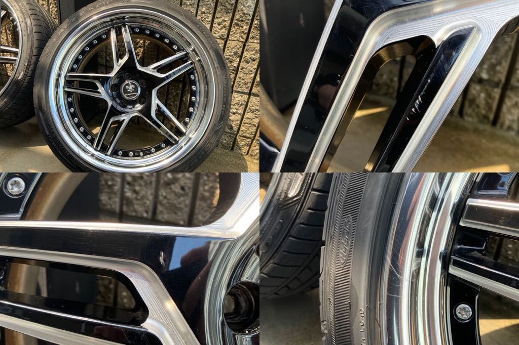 ワーク デュランダル 225/40R19 沈鬱 8J 45