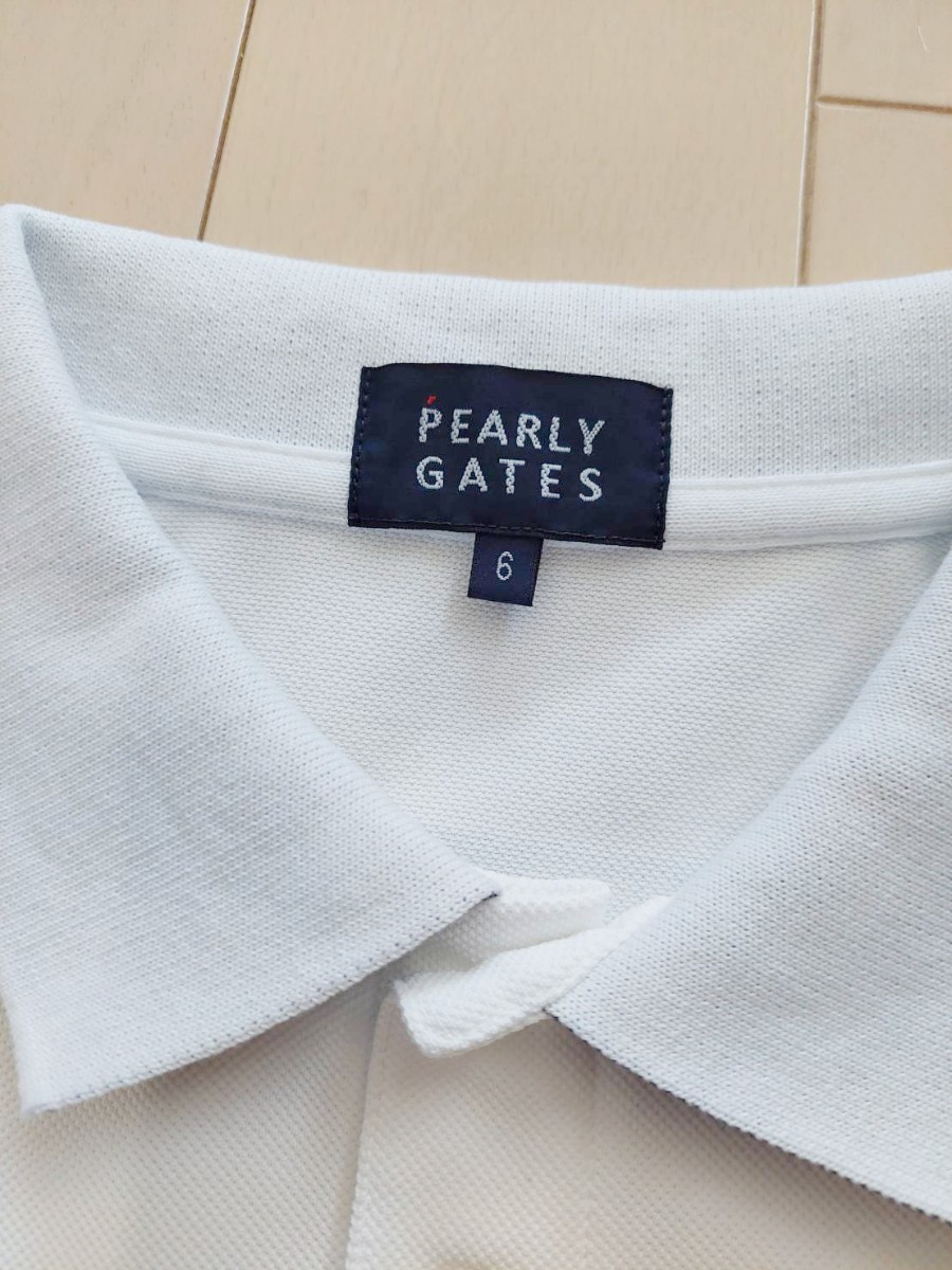 未使用】パーリーゲイツ PEARLY GATES ディライト 鹿の子 半袖