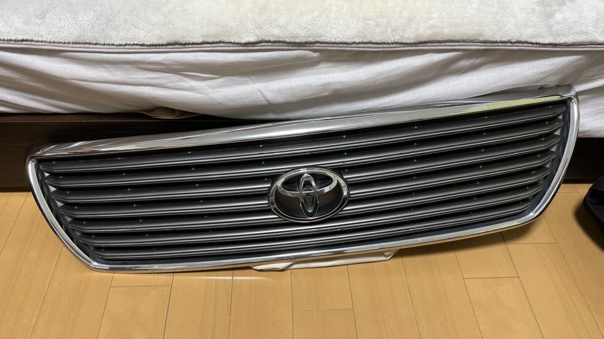 車 31.30系セルシオ 純正バンパーメッキモール 1台分 前期・後期 前後