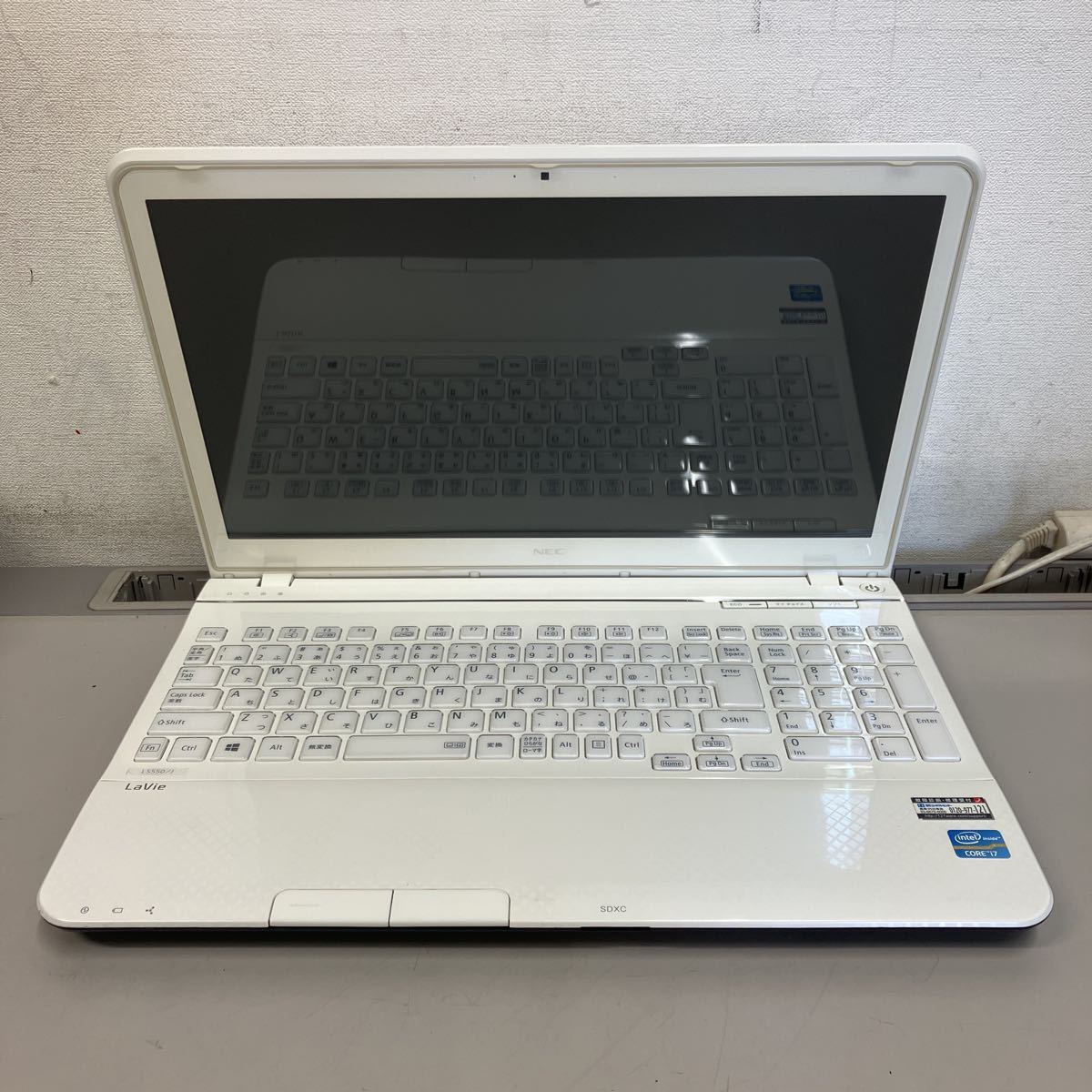 ジャンク NEC LaVie PC-LS550J26W Core i7-3632QM 2.2GHz 最大 ジャンク NEC LaVie PC-LS550J26W Core i7-3632QM 2.2GHz 最大