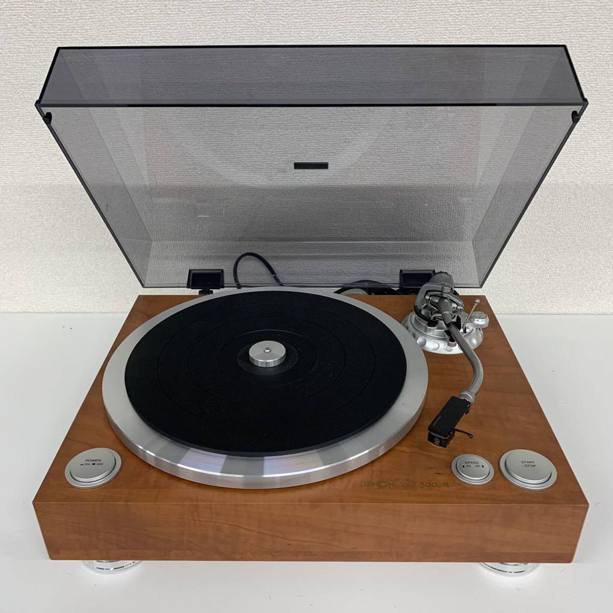 [Ib1] DENON DP-500M ターンテーブル 動作品 デノン デンオン レコードプレーヤー オーディオ 音響機器 316-123