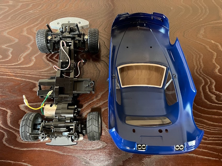 TAMIYA タミヤ 1/10電動RCレーシングカー BMW Mロードスター M-04L