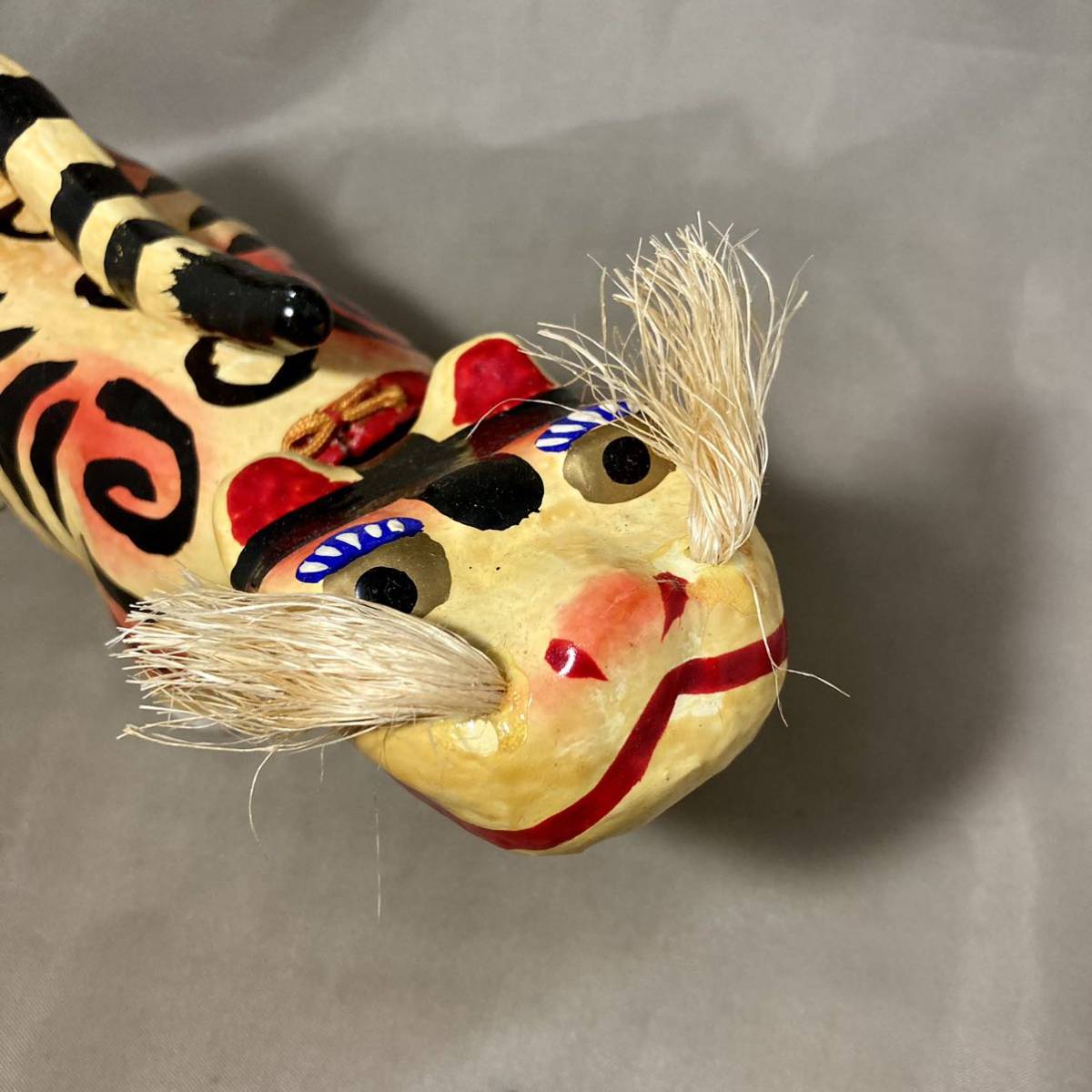 廃絶 郷土玩具 杉本栄司 元祖 静岡張子 澤屋 沢屋 ラベル付 希少作 首