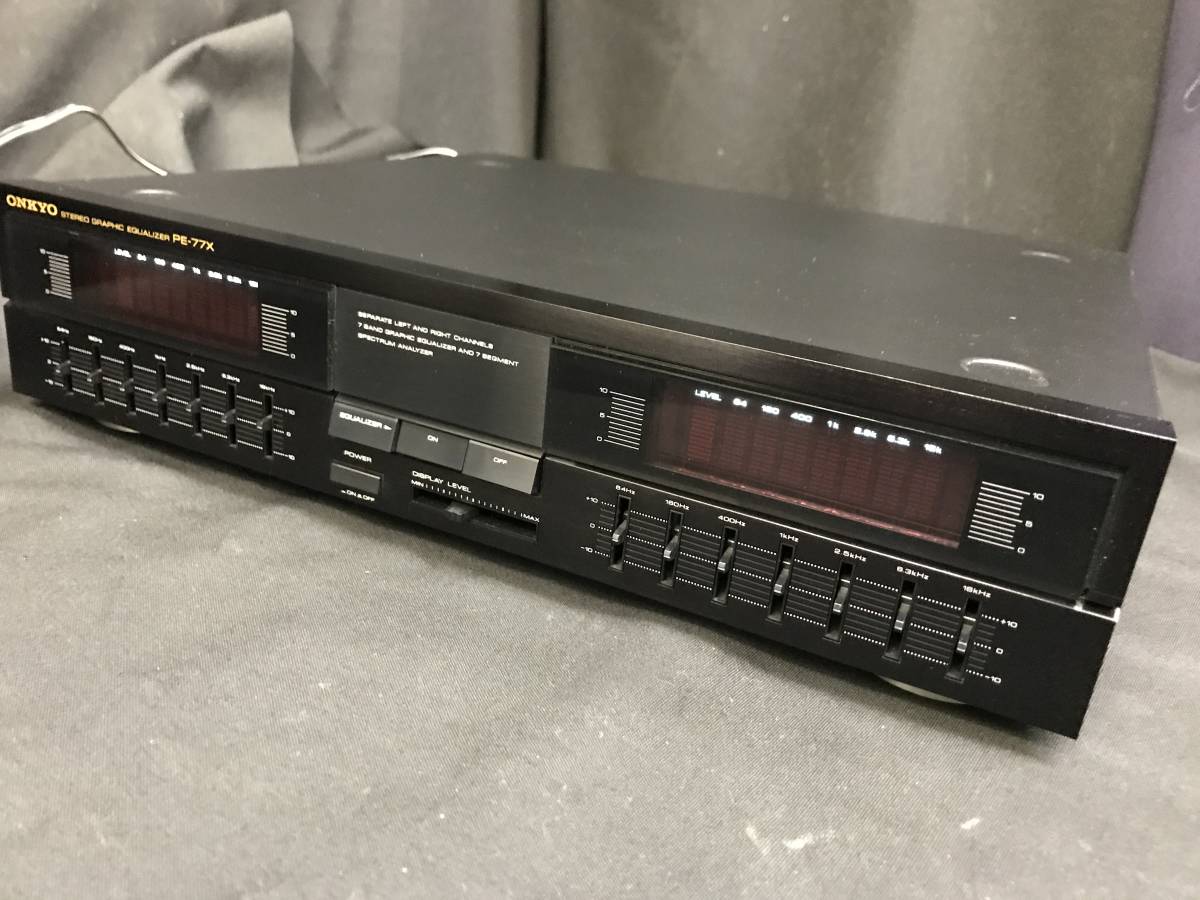 ONKYO PE-77X オンキョー 美品・ONKYO・PE-77X／ステレオ メルカリ