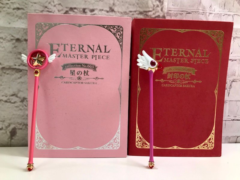 230309SK270264 カードキャプターさくら エターナルマスターピース コレクション NO.2 封印の杖 NO.3 星の杖