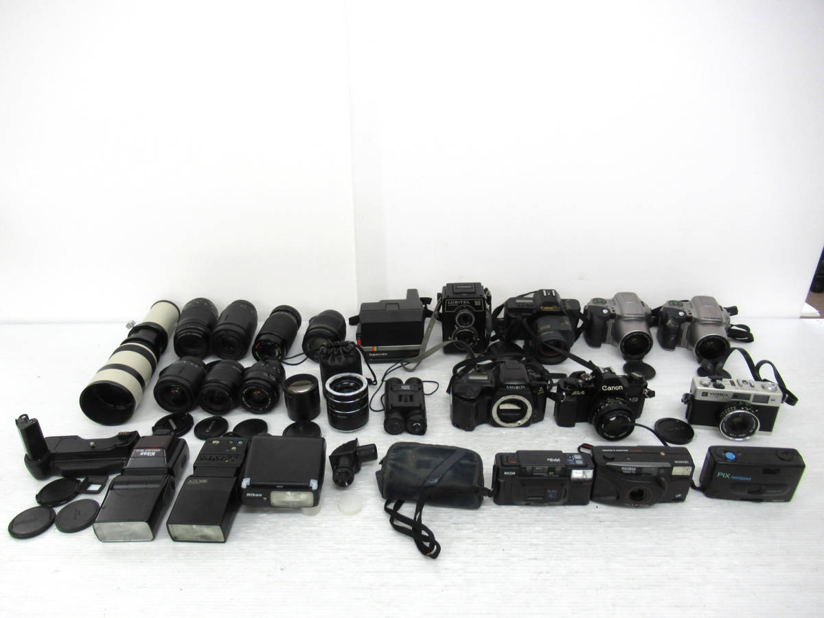 NIKON Canonカメラレンズまとめ売り CANON/Nikon/OLYMPUS/TAMRON】卯③206//カメラ.レンズまとめ カメラ