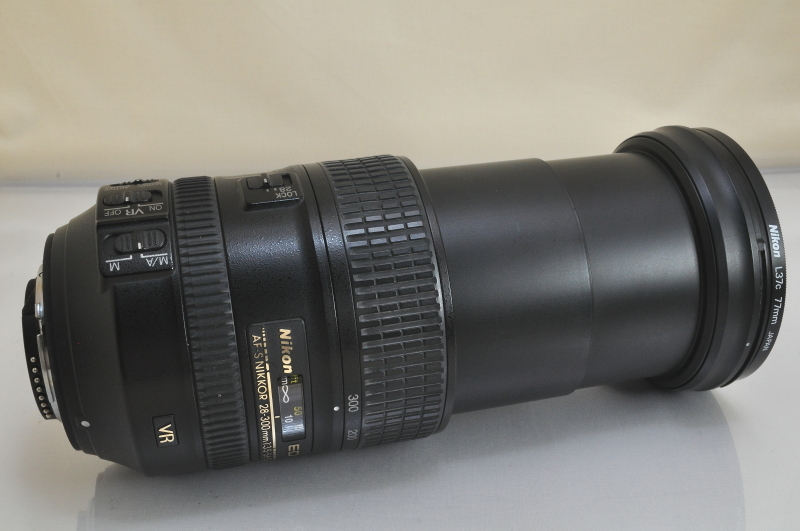 ★★中古品 Nikon ニコン AF-S NIKKOR 28-300mm F3.5-5.6G ED VR Lens♪♪#1745EX AF-S Nikon 中古(ニコン) f⁄4E 500mm 28-300⁄3.5-5.6G