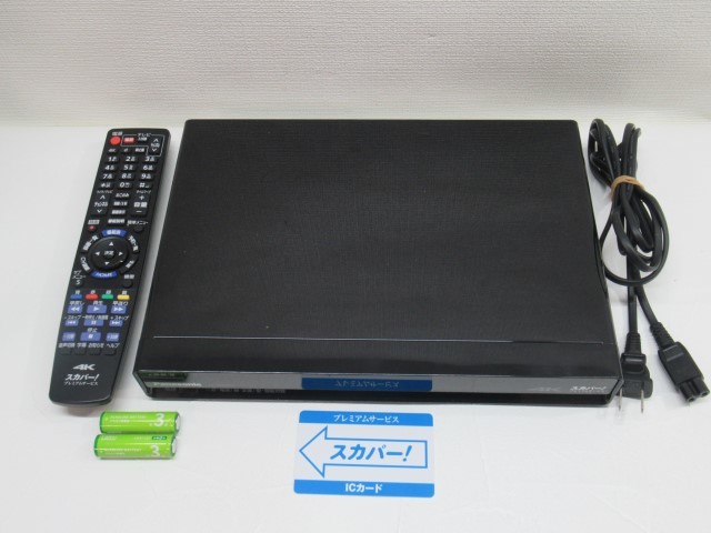 ★Panasonic TZ-WR4KP プレミアムサービスチューナー スカパー4K パナソニック リモコン/スカパーICカード付 USED 67180★！！