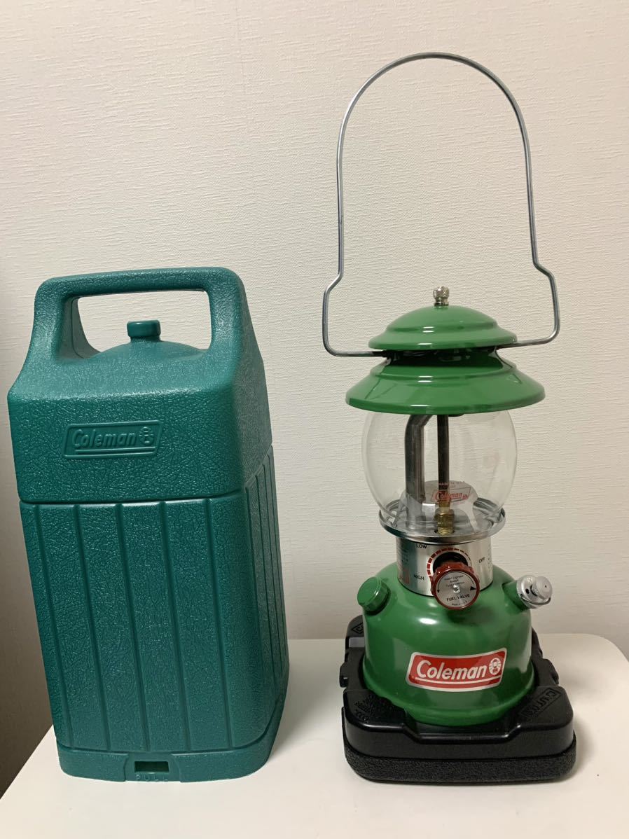 Coleman 200B DX 97年3月 97年3月製Coleman コールマン200B DX 復刻ランタン カエルカラー