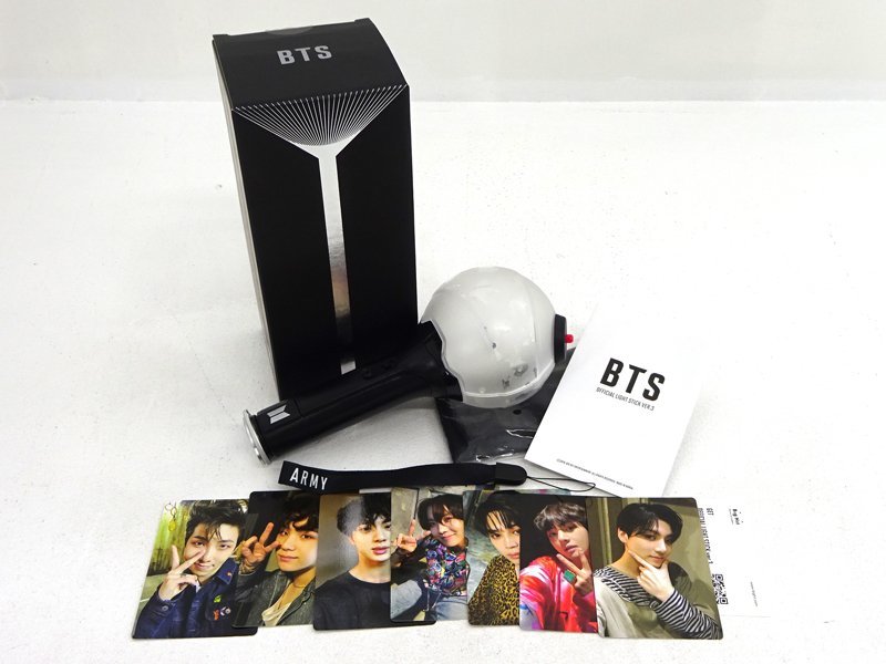 ☆中古☆BTS アミボム ペンライト Ver.2 Ver.3 MAP OF THE SOUL まとめ