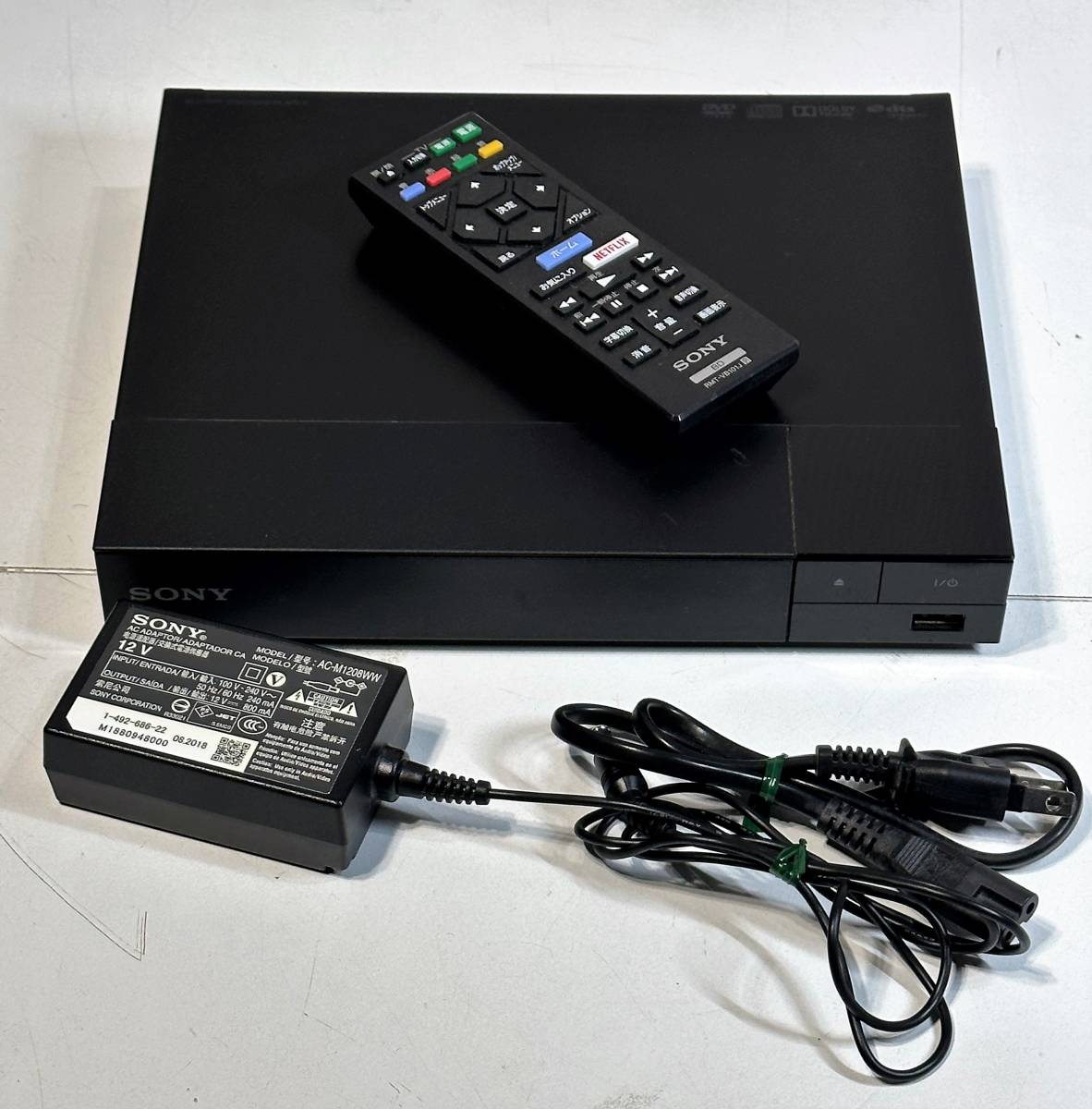 SONY ブルーレイプレーヤー BDP-S1500 (リモコン付属) 【公式通販】