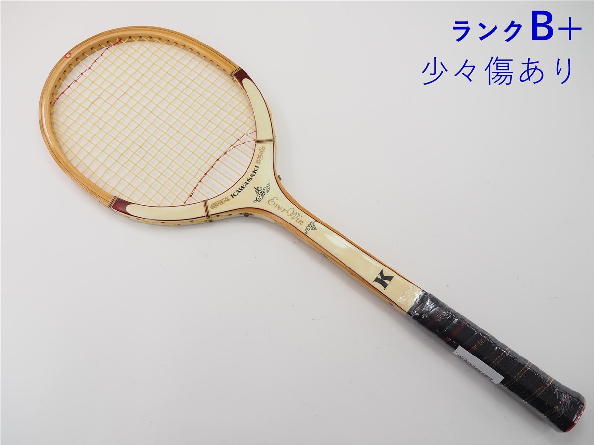 中古 テニスラケット カワサキ エバーウィン (G3相当)KAWASAKI Ever Win