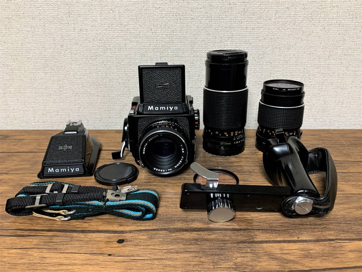 Mamiya 645 1000S ウエストレベルファインダー レンズセット 【公式通販】