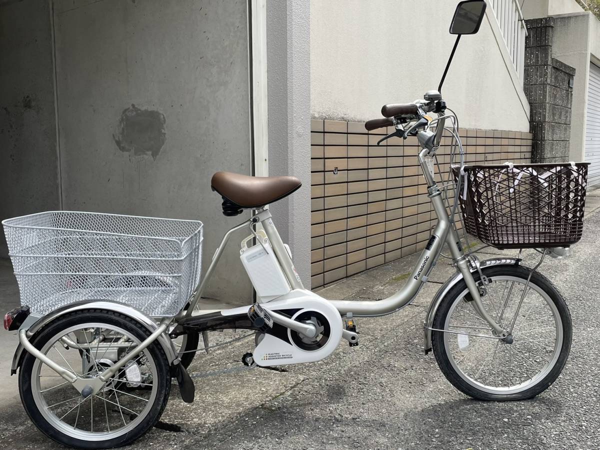 Panasonic ビビライフ BE-ELR834 電動アシスト三輪車