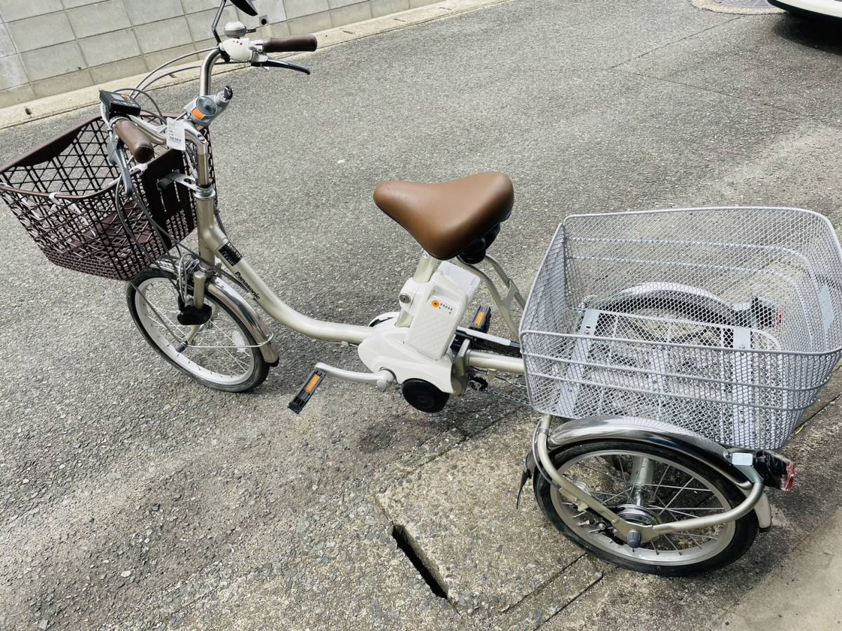 Panasonic ビビライフ BE-ELR834 電動アシスト三輪車