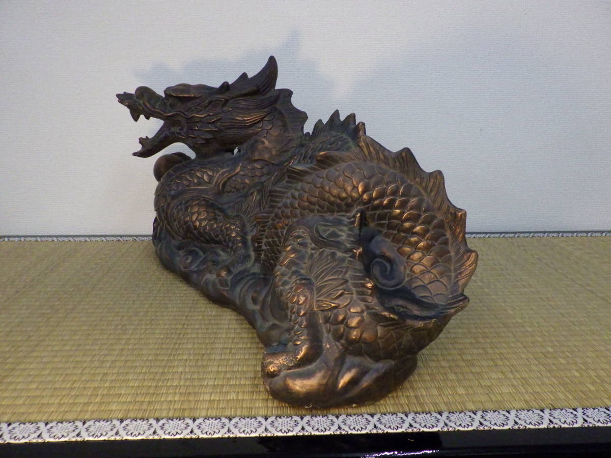 荒波々幾龍神像 | 像⁄龍神像 竜⁄龍⁄龍神 インテリア 彫刻⁄東洋彫刻 