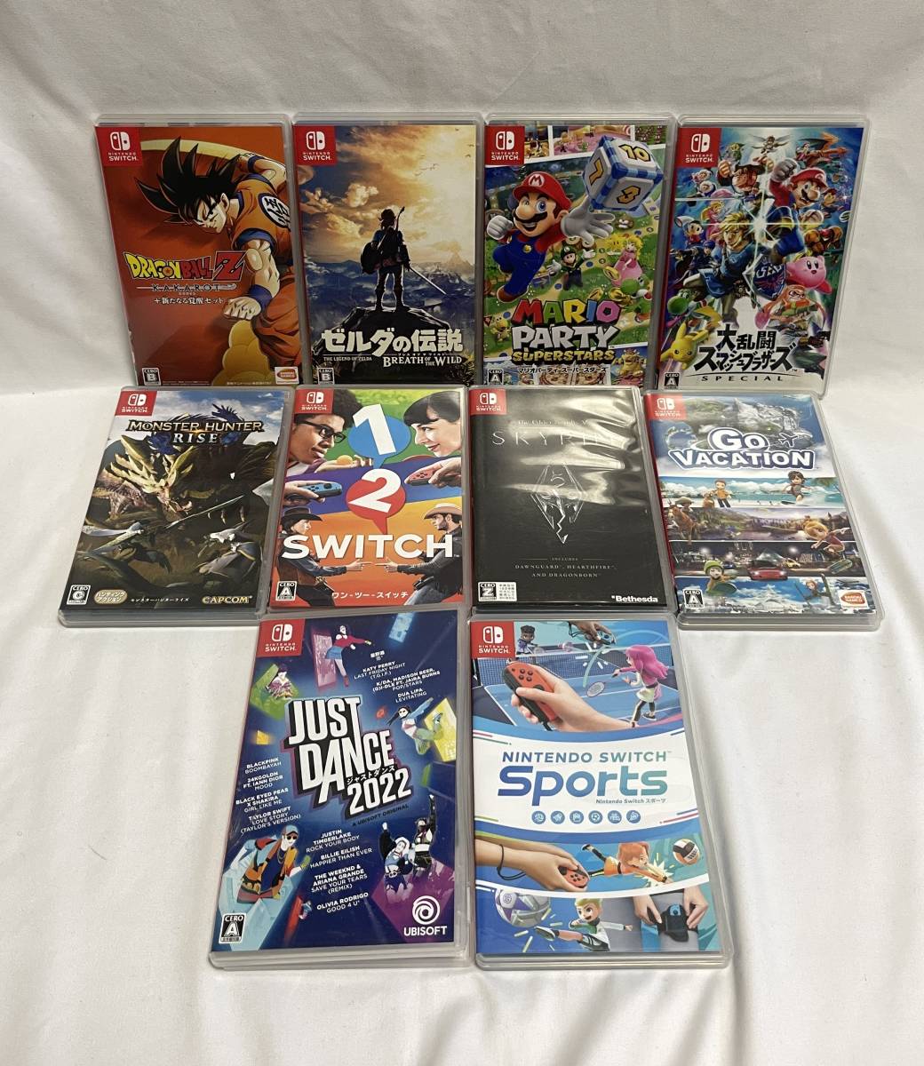 1円スタート】Nintendo Switch ソフト10本まとめ売り Switch Nintendo