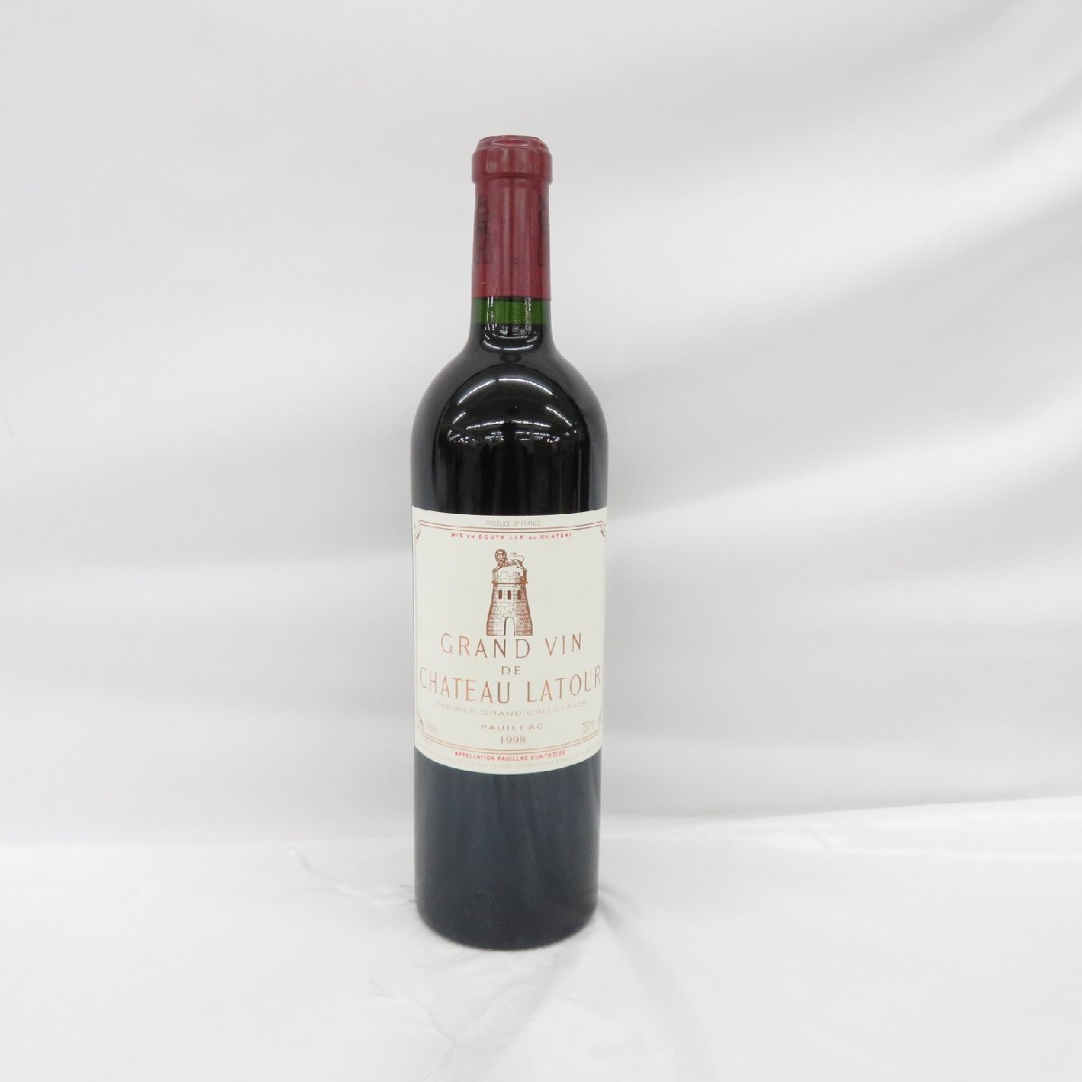 未開栓】Chateau Latour シャトー・ラトゥール 1998 赤 ワイン 750ml