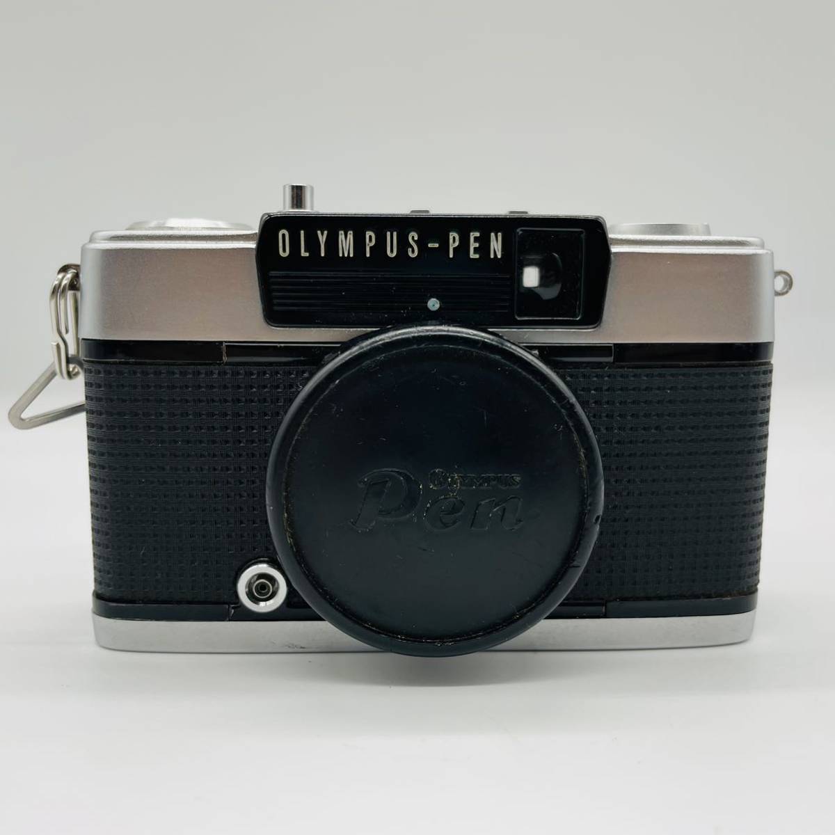 【美品】OLYMPUS PEN EE-3 D Zuiko F3.5 28mm オリンパス ペン ハーフサイズ フィルムカメラ 広角単焦点 ビンテージ 昭和レトロ