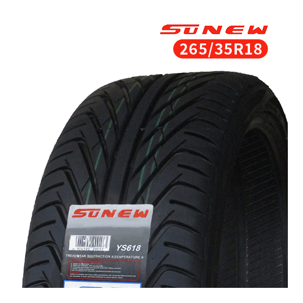 265/35ZR18 サマータイヤ 2本セット 265 35r18（本数：2本セット）の