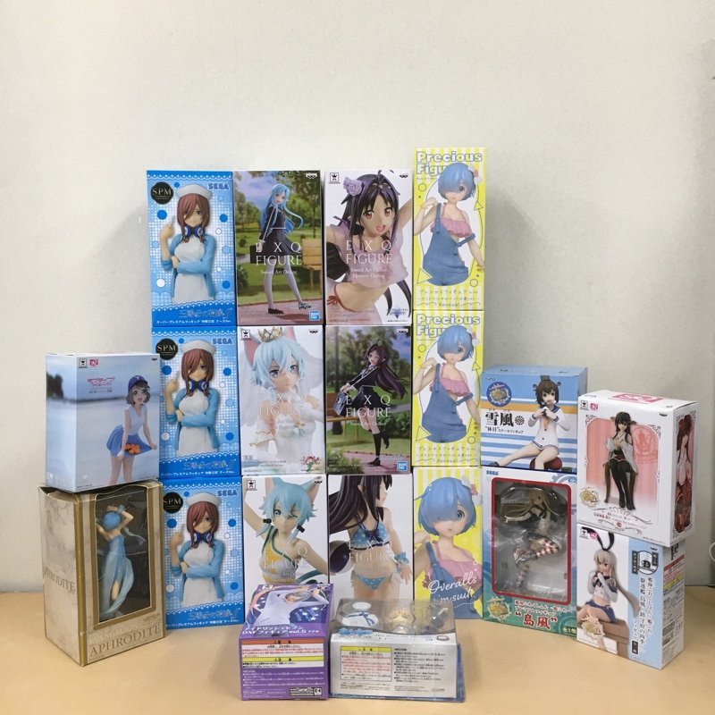 230309PT230001 フィギュアまとめ売り 艦これ ソードアート・オンライン 五等分の花嫁 ラブライブ！ など プライズ Ｑposket
