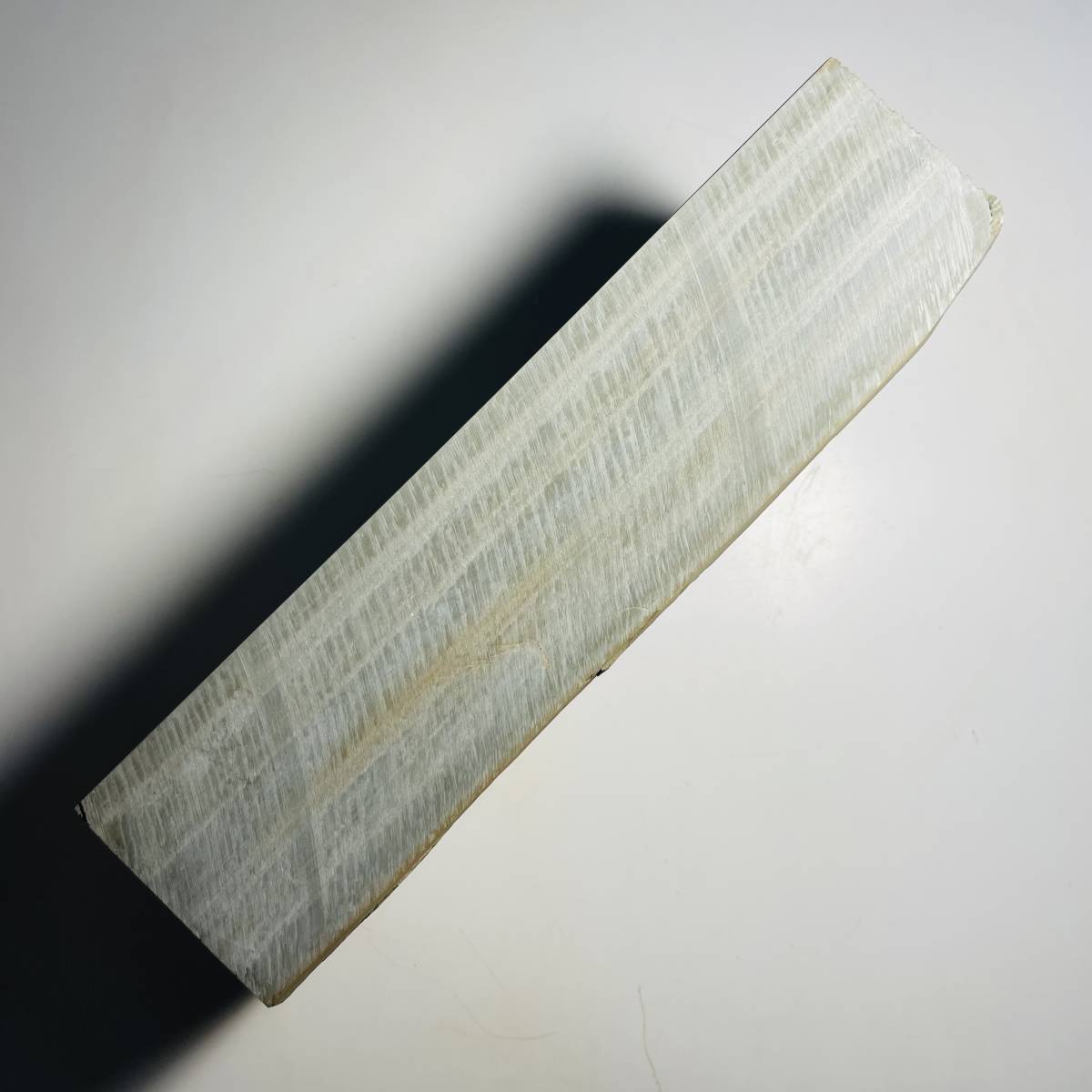 天然砥石 正本山合砥 浅黄系 24切極厚品 約3200g 上