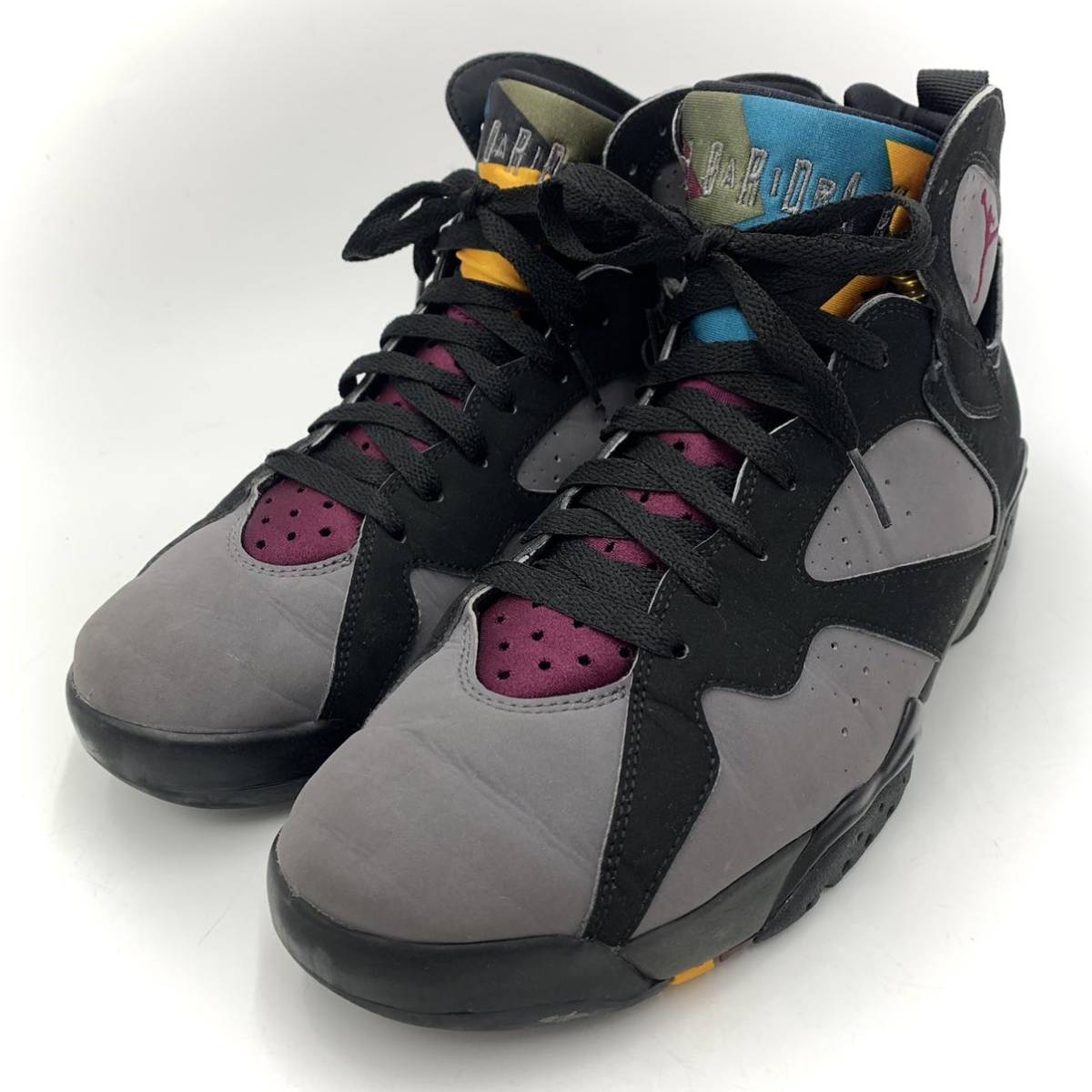 I ☆ 人気モデル!! [15年製] 'NIKE ナイキ' AIR JORDAN 7 RETRO BORDEAUX BLACK エアジョーダン 304775-034 ハイカット スニーカー 28.5cm
