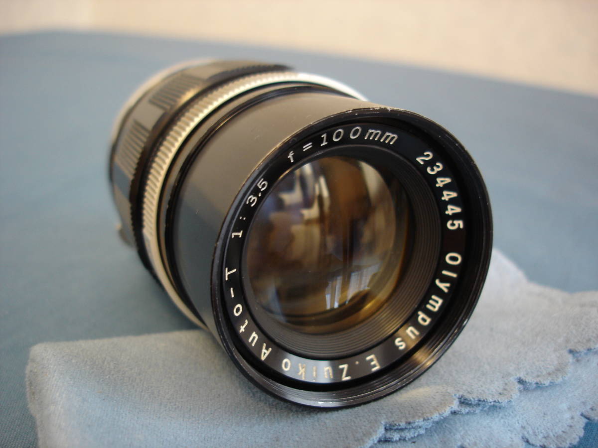 オリンパス ペン用 E. Zuiko 100mm f3.5 Olympus Pen F/FV/FT用 良品
