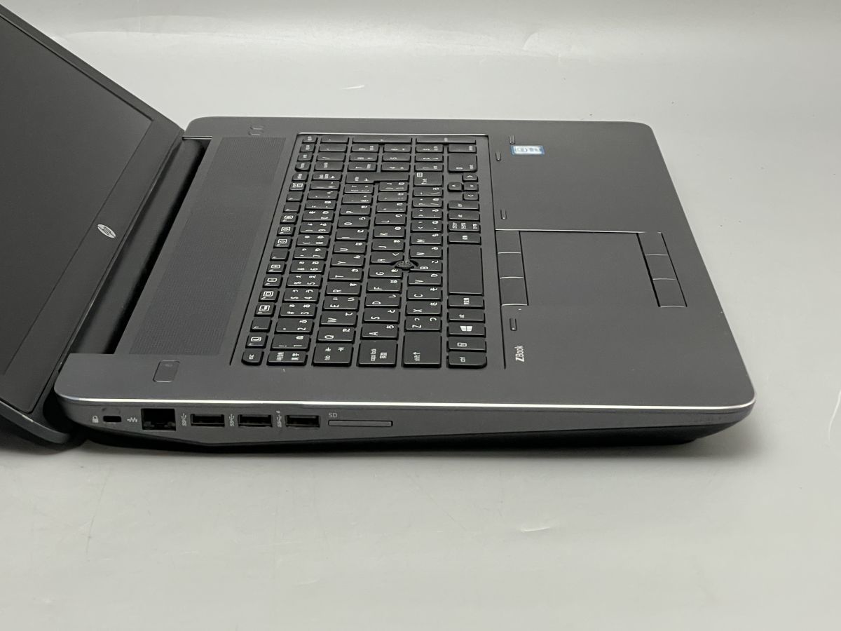 ☆1円スタート☆動作良 HP ZBook 17 G3 Xeon E3-1535M v5 32GB 新品 